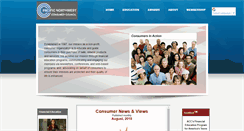 Desktop Screenshot of pacificnorthwestconsumercouncil.org